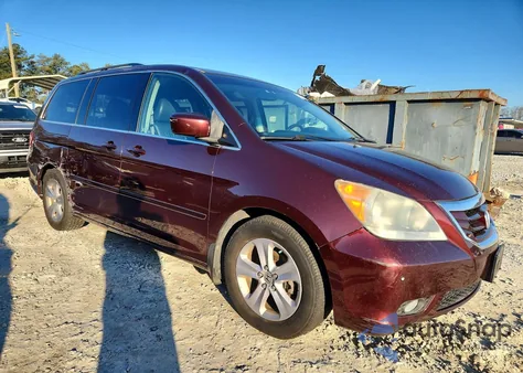 2010 Honda Odyssey Touring из США, поврежденный, VIN 5FNRL3H96AB053226